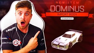 *OMG* Rocket League Released the MOST EXPENSIVE Car into the Item Shop... [TITANIUM WHITE DOMINUS]