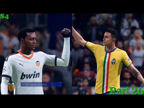 UEFA Champions League |#26 | Valencia C.F v Juventus | My Player Career Mode | BEST DERBY MATCH⚽⚽