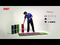 Airex Matelas de gymnastique Fitline Bleu d'eau, 140 cm