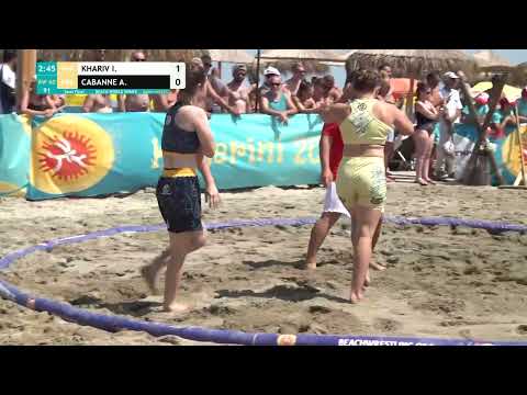 1/2 Women's BW - 60 kg: I. KHARIV (UKR) v. A. CABANNE (FRA)