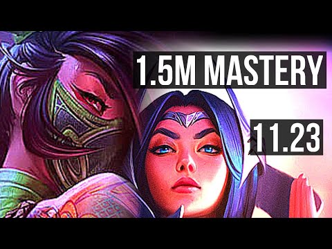 AKALI vs IRELIA (MID) | 1.5M mastery, 300+ games, Dominating | NA Grandmaster | 11.23