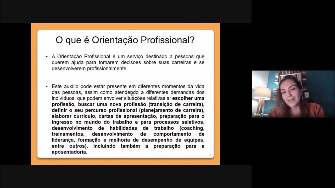 Orientação Profissional Parte 1