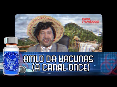AMLO DA VACUNAS (A CANAL ONCE) - EL PULSO DE LA REPÚBLICA