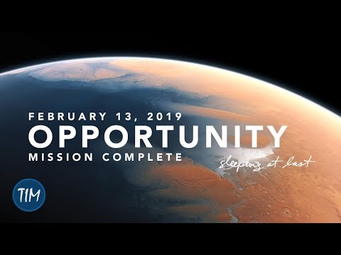 Video thumbnail for February 13, 2019: Opportunity - Mission Complete