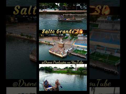 🗣Linda cidade de Salto Grande SP 🚜🛶🚤🎣 #short #viral #video #djiair2s #drone #tiktok #saltograndesp