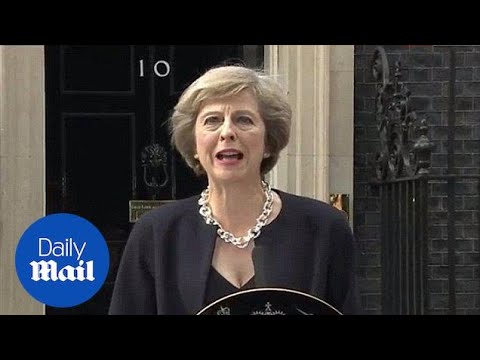 Theresa May talks about 'union of all citizens' in first PM speech - Daily Mail