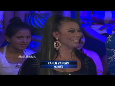 La picante modelo Karen Vargas ahora en #Juga2Bolivia