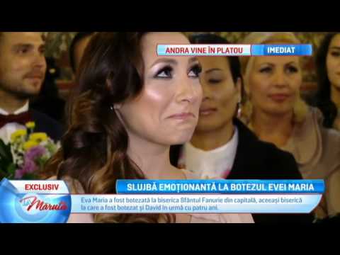 Eva Maria Maruta a fost botezata la biserica Sfantul Fanurie din capitala