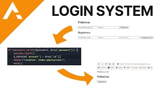 [2021] LOGIN SYSTEM - Úvod do PHP #7 | Arfi