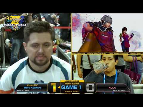 Wero Asamiya vs Kula - KOF XIV Neo Geo World Tour Season 2 Global Finals TOP-32 highlights