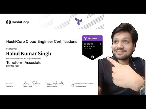 How I passed my Hashicorp Certified Terraform Associate Certification Exam 2024@TechWiseRahul