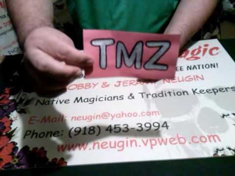 The TMZ and Chris Pratt card trick