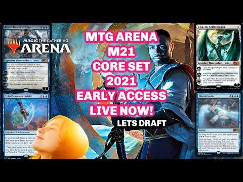 MTG CORE SET 2021 EARLY ACCESS M21 | Live Draft GamePlay | Magic The Gathering Arena MTGA #2