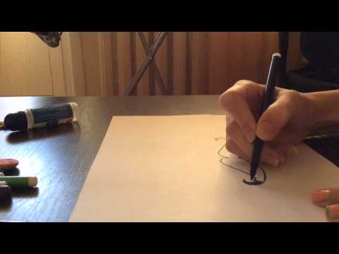 Back to school: изготавливаем трафарет усов. Mustache