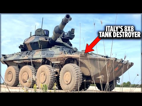 The Centauro II: Italy's Cutting Edge Wheeled Tank Destroyer