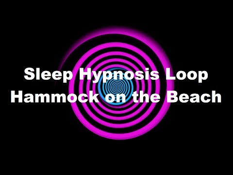 Sleep Hypnosis Loop: Hammock on the Beach