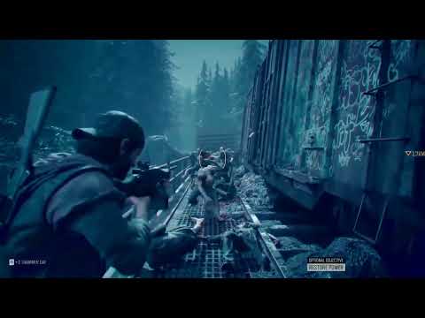 DAYS GONE - DEATH TRAIN HORDE - quick, easy, most efficient way to defeat I think