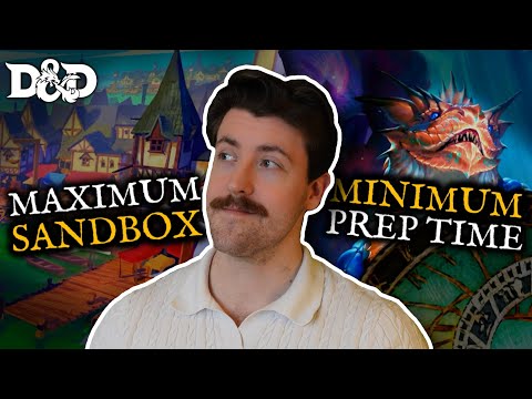 How to write a sandbox Dungeons and Dragons campaign