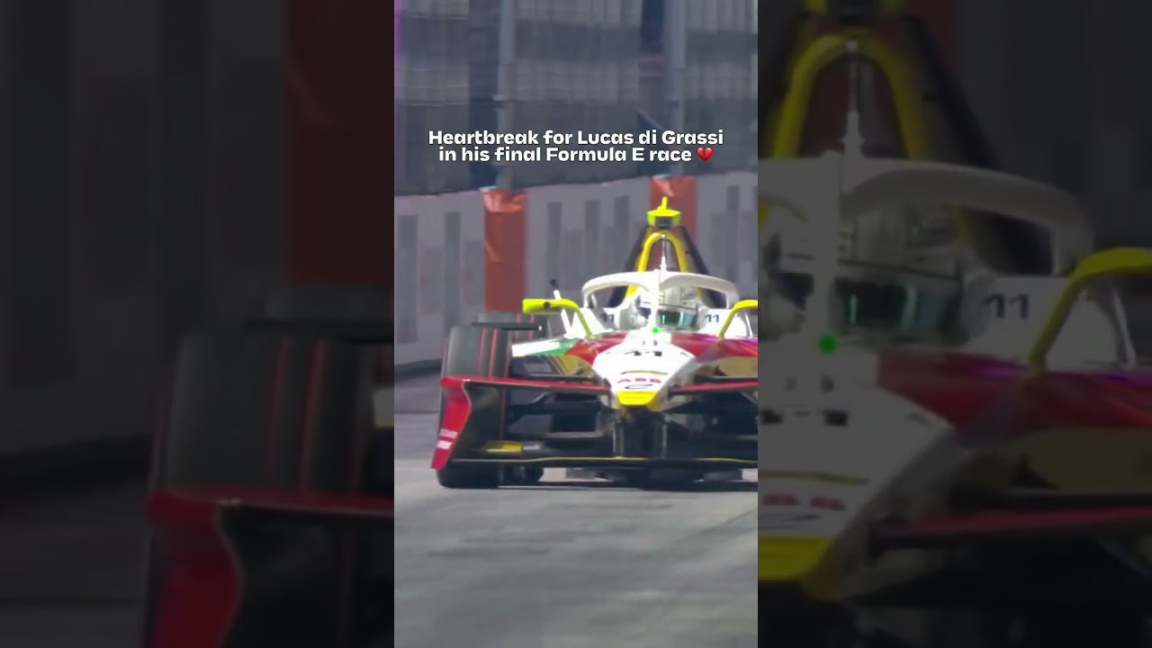 Heartbreak for Lucas di Grassi in His Final Formula E Race!