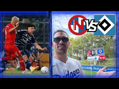 Zum ersten Mal Regionalliga 🔥 Eintracht Norderstedt vs HSV (U21) 👊🏽 Blitzstart & Unwetter-Chaos 😳