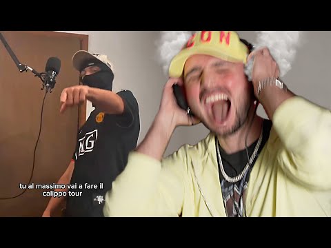 I REACT to TRAPPERINI'S FREESTYLES on MY BEAT