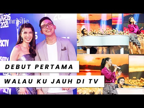 Romantis! David Noah Nyanyi Bareng Christie di SCTV Awards