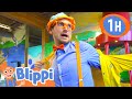 Blippi Visits A Science Museum 1 HOUR BEST OF BLIPPI Educational Videos For Kids Blippi Toys