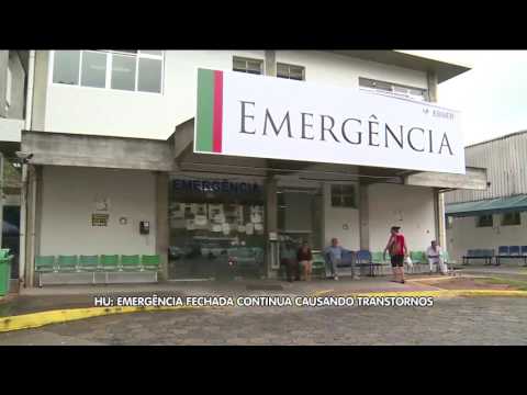 HU: emergência fechada continua causando transtornos