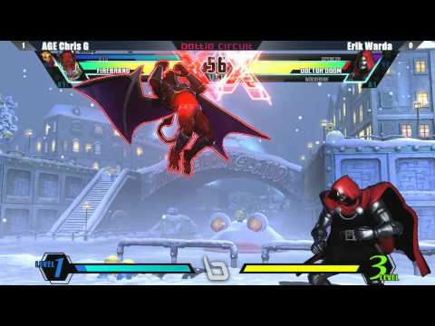 UMVC3 AGE Chris G. vs Erik Warda - Next Level Battle Circuit #2 Tournament