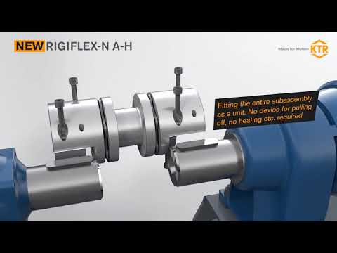 RIGIFLEX N & RIGIFLEX N A H  Steel lamina couplings assembly   disassembly   KTR Systems english