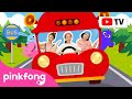 4K The Wheels On The Bus Bus Songs Dance Along Car Songs Pinkfong Videos For Children