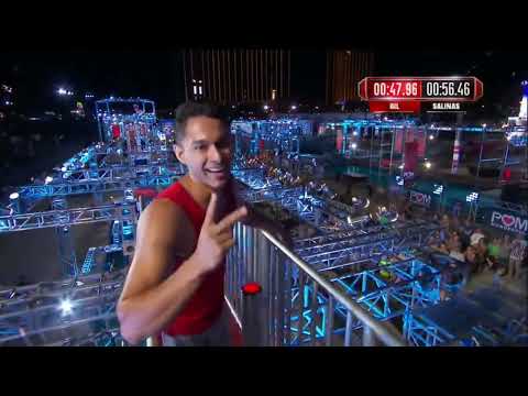 Josh Salinas at the Las Vegas Finals: Stage 1 - American Ninja Warrior 2017