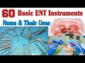 ENT Instruments Name And Their Uses || ENT instruments