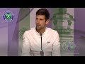 Novak Djokovic Wimbledon 2019 Third Round Press Conference