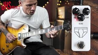 Video thumbnail for JHS Whitey Tighty Mini Compressor pedal - demo by RJ Ronquillo by R.J. Ronquillo