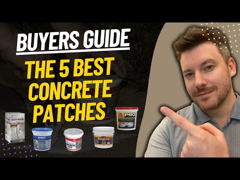 TOP 5 BEST CONCRETE PATCHES: Best Concrete Patching Compounds (2023)