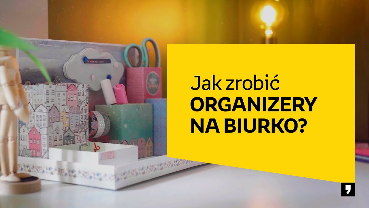 Watch Jak zrobić organizery na biurko w duchu zero waste #SzkołaZKlasą now Jak zrobić organizery na biurko w duchu zero waste #SzkołaZKlasą