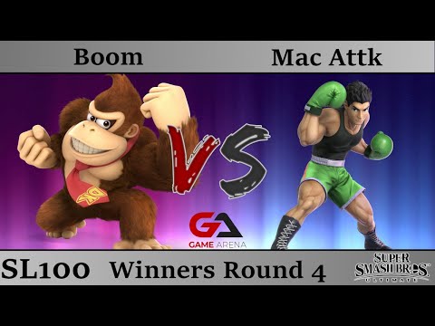 SMASHLAN'D 100 - Winners Round 4: Boom (DK) vs TGG | Mac Attk (Little Mac)
