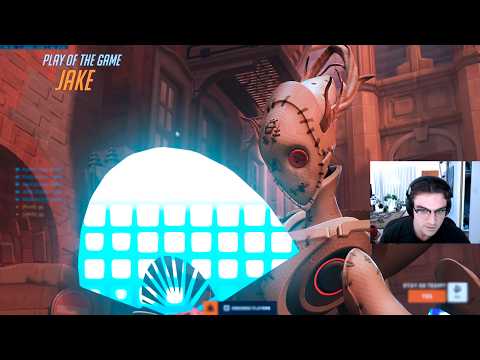 JAKE PRO ECHO GAMEPLAY -  POTG! OVERWATCH 2 TOP 500 SEASON 10