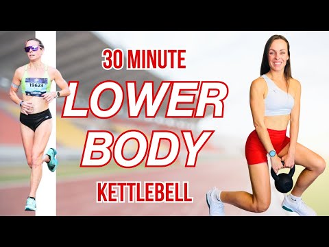 36-minütiges Kettlebell-Workout für Läufer – Krafttraining für den Unterkörper