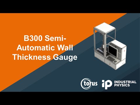 Video do Medidor de Espessura de Parede Semiautomático B300