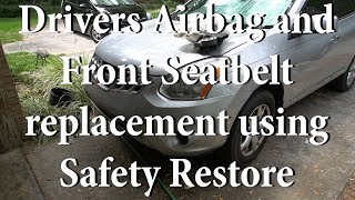 Airbag and Seatbelt system Reset using Safety Restore
