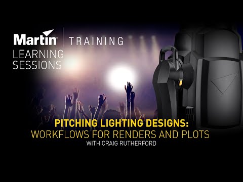 Pitching Lighting Designs: Workflows for Renders and Plots with Craig Rutherford – Webinar