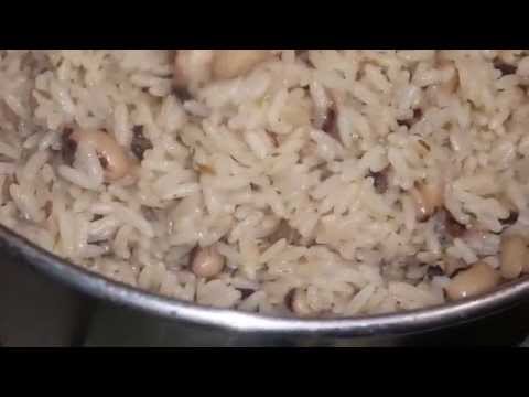 How to make (Black-Eyed) Rice and peas