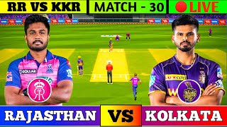 🔴Live: Rajasthan vs Kolkata | RR vs KKR Live Scores & Commentary | Only in India | IPL Live