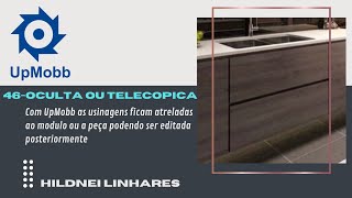 46- Corrediça Oculta ou Telescópica?
