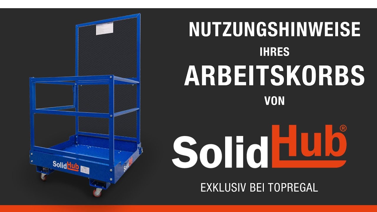 Produktvideo: Arbeitskorb