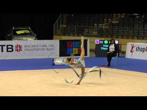 Berlin Masters 2013 Victoria Filanovsky, Ribbon, Israel