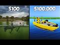 100 Vs 100 000 Budget Fishing Challenge
