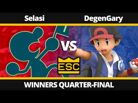 ESC 22 Winners Quarter-Final - Selasi (Mr. Game & Watch) Vs. DegenGary (Pokémon Trainer) - SSBU